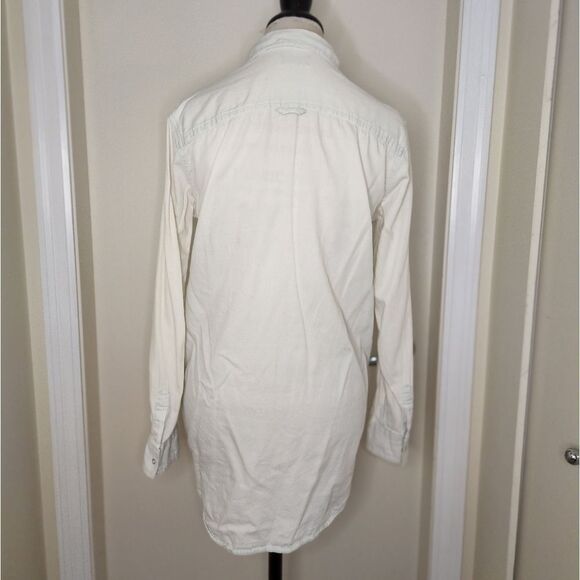 Cotton Denim Buttondown Shirt - Picture 4 of 9